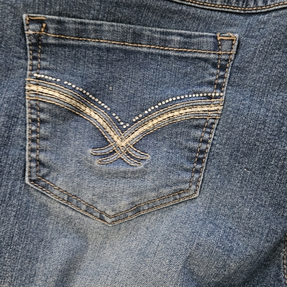 D.jeans Women's Blue Jeans Capri Size 14P - Picture 7 of 7